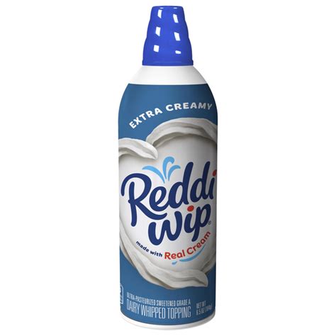 Save On Reddi Wip Whipped Topping Extra Creamy Aerosol Refrigerated Order Online Delivery Giant