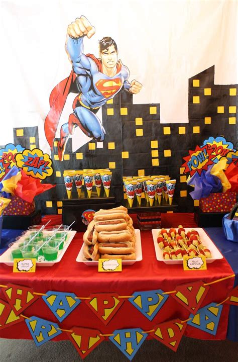 Superhero Birthday Party Ideas Karas Party Ideas Bam Pow Superhero