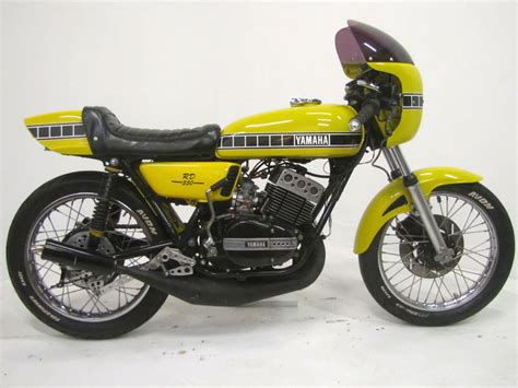 1975 Yamaha RD250 350 Cafe Racer National Motorcycle Museum