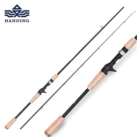 Handing Lure Fishing Rod High Carbon Fiber Baitcasting Rod Cork Handle
