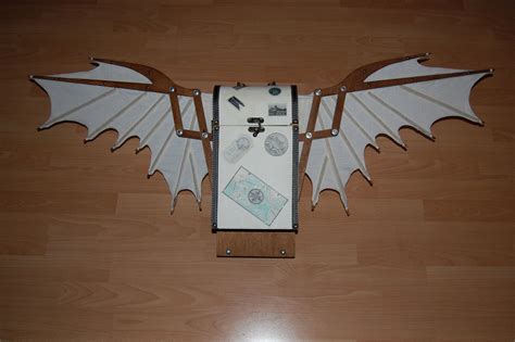 Steampunk Auto Folding Wings 8 Steps With Pictures Instructables