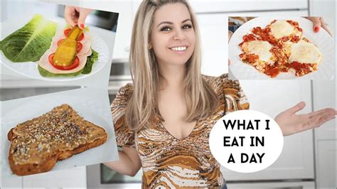 What I Eat In A Day Low Carb Edition Youtube