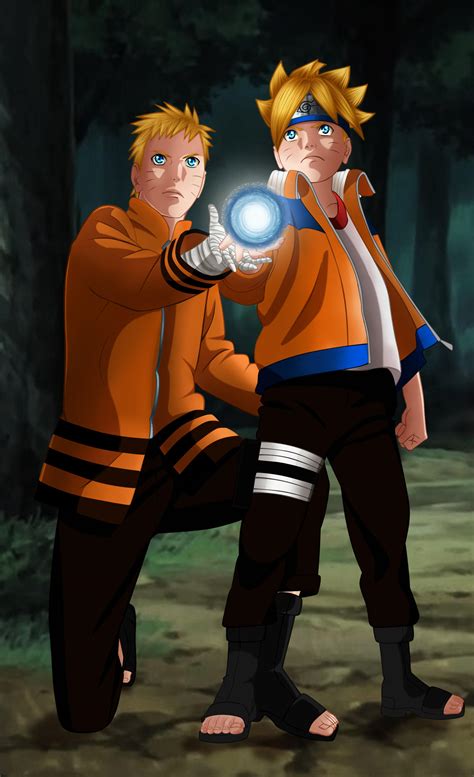 Naruto Father And Son By Mimisempai On Deviantart