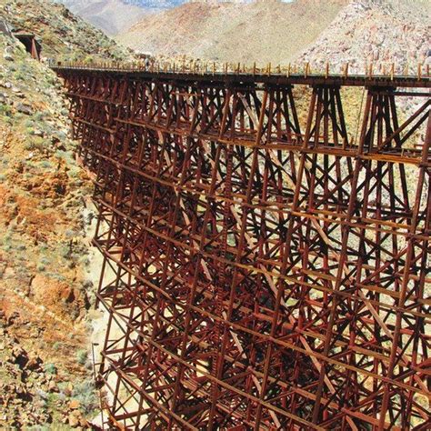 The Goat Canyon Trestle Is The Largest Wooden Railroad Trestle In The
