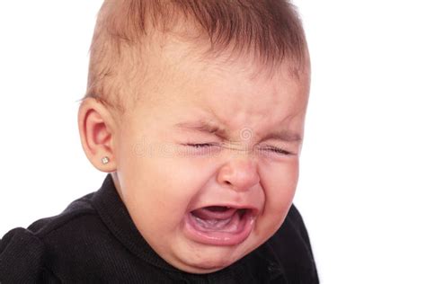 Crying Baby Stock Image Image Of Pout Crying Tears Lips 802763