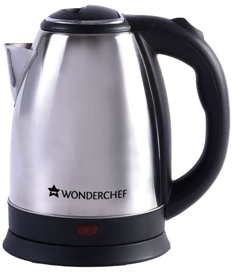 Wonderchef Crescent 18 Liter 1800 Watt Stainless Steel Electric Kettle