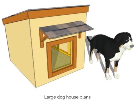 9 Diy Slanted Roof Dog House Plans You Can Build Today With Pictures