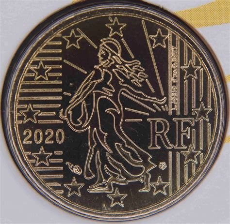 France Monnaies Euro Unc 2020 Valeur Tirage Et Images Sur Pieces Eurotv