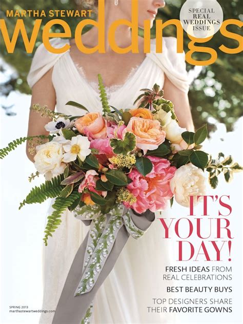Sneak Peek Martha Stewart Weddings Special Issue