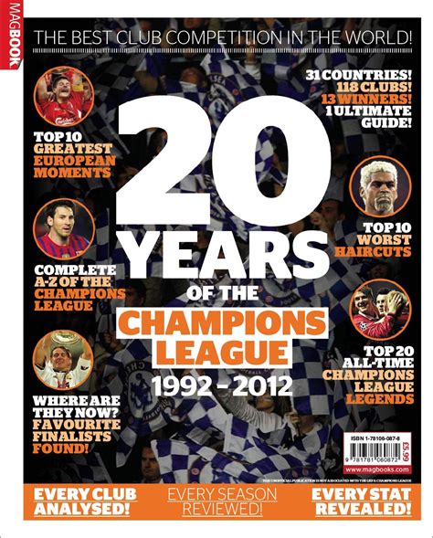 Champions Of Europe 20 Years Of The Champions League Magazine Digital