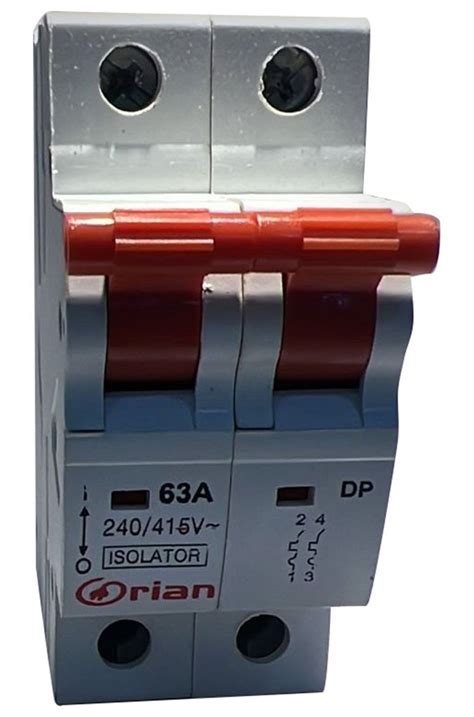 2 Poles 63a Double Pole Isolator At Rs 110piece In New Delhi Id