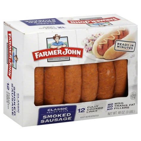Farmer John Smoked Polish Sausage Oz Food Less