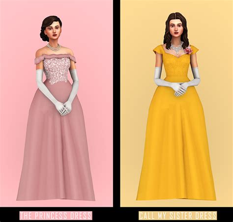 Sims 4 Royal Cc Gowns Furniture And More Fandomspot