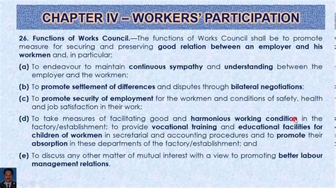An overview andrew lo, mtuc. Industrial Relations Act 2012 - Chapter 4 (Workers ...