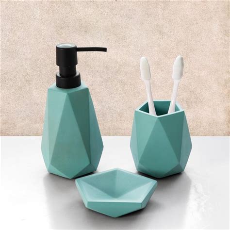 Check out our walmart bag holder selection for the very best in unique or custom, handmade pieces from our kitchen storage shops. Concrete Bath Accessories Set, Teal - 3 Piece - Walmart ...