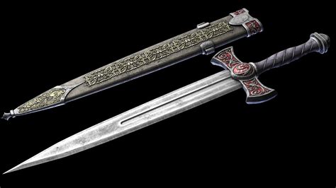 3d Fantasy Dagger