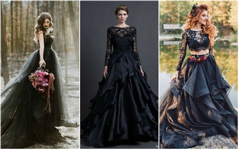 Best 15 Black Wedding Dresses For 2019 Royal Wedding Black Wedding