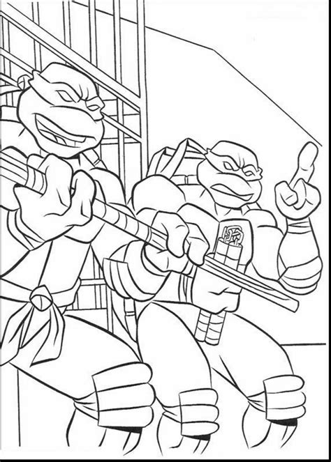 Michelangelo Ninja Turtle Coloring Page at GetColorings.com | Free