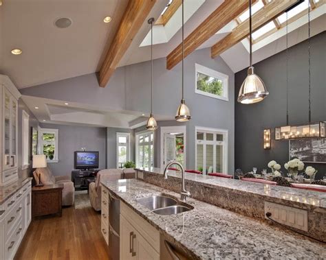 A vaulted ceiling can used recessed lighting fixtures, as long as you make sure that they were designed for sloped ceilings. 29 best images about Vaulted Ceiling Lighting Ideas on ...