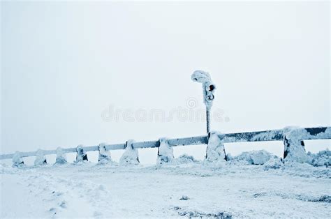Frozen Road Winter Stock Image Image Of Mountains Chilled 29531791