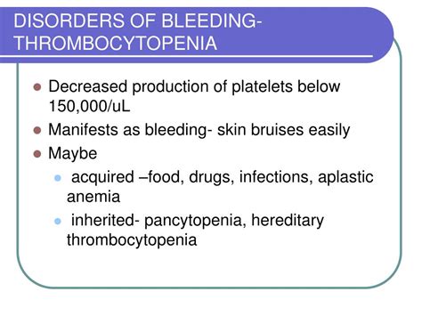 Ppt Management Of Clients With Hematologic Disorders Powerpoint