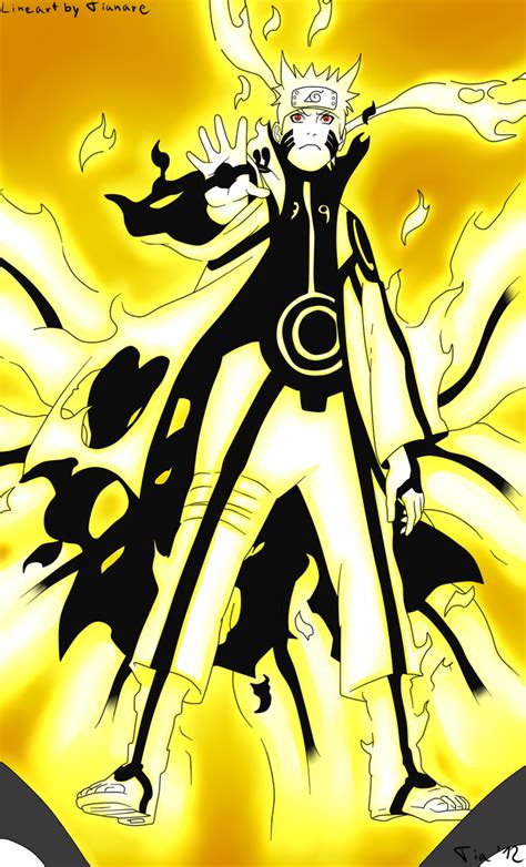 Naruto 571 New Kyuubi Mode By Tianare On Deviantart
