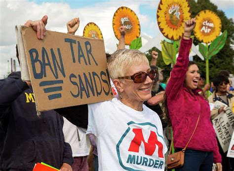 Protest Against Tar Sands Photograph By Jim West Fine Art America