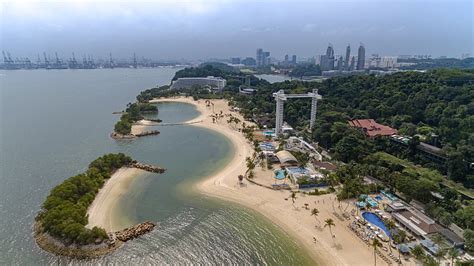 Sentosa Island Singapore Sandy Beach Trips