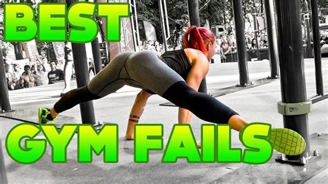 girls gym workout fail youtube