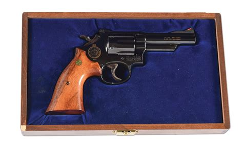 Lot Detail M Smith And Wesson Model 19 3 Texas Ranger Commemorative
