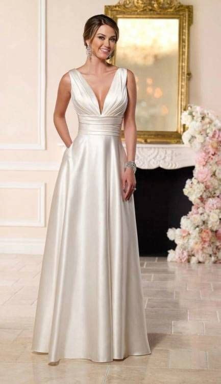 Think modern romance and you will have captured the very image of most of our elegant modern wedding dresses. Wedding Dress Styles For Older Brides | Wedding dress over ...