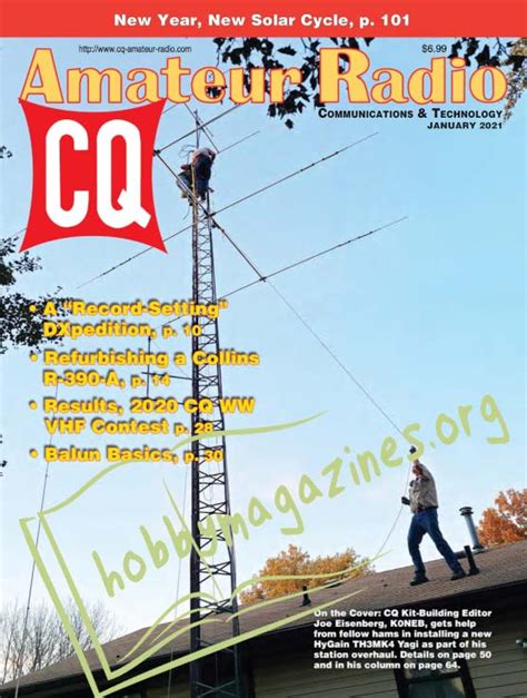 Cq Amateur Radio January 2021 Download Digital Copy Magazines And