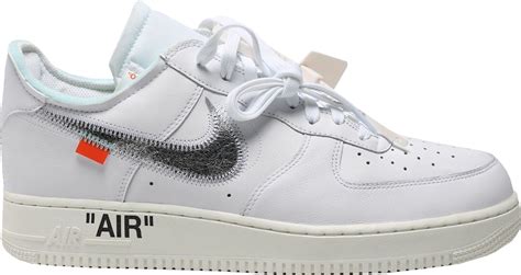 Virgil Abloh X Nike Air Force 1 Low Off White Af100 Stockx News