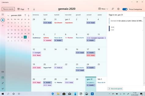 Tour And Preview Of The Brand New Calendar App To Windows 10 Iandroideu