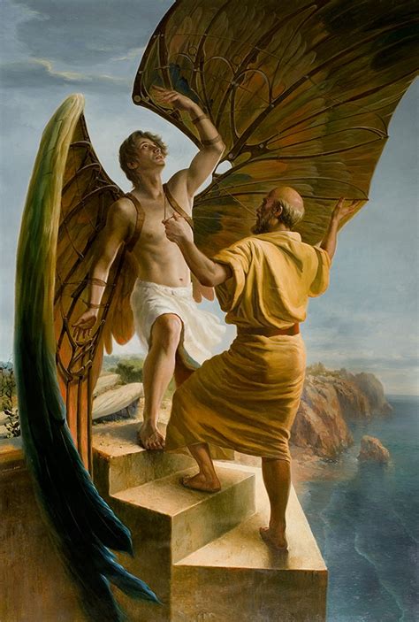 Icarus And Daedalus By Andrianart On Deviantart