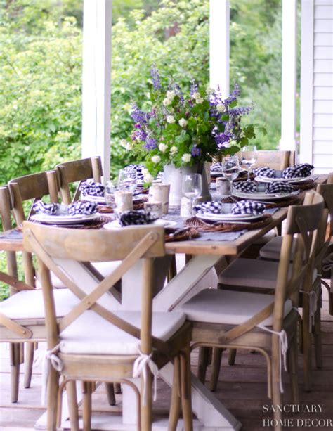How To Set A Simple French Country Summer Table Sanctuary Home Decor