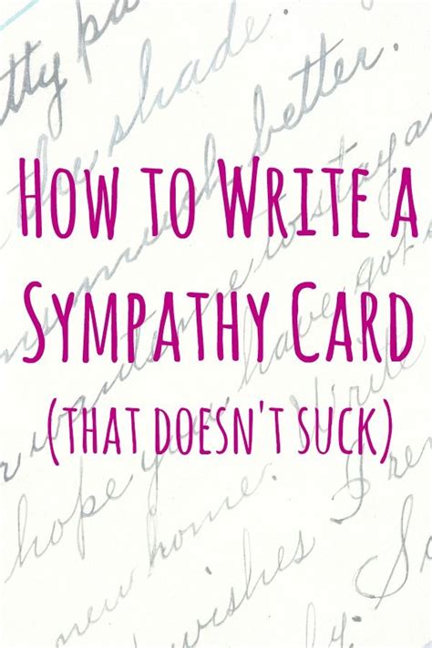 How do you address a sympathy card to a whole family? What to Write in a Sympathy Card Whats your Grief ...