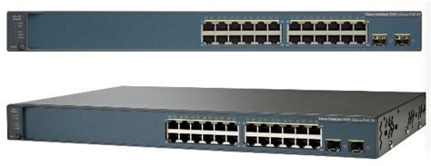 10100mbps Cisco 24 Port Poe Network Switch Catalyst 3560v2 Ws C3560v2