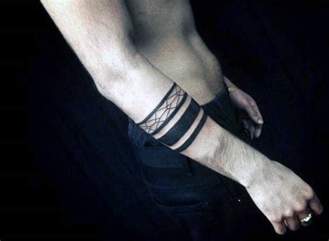 50 Black Band Tattoo Designs For Men Bold Ink Ideas