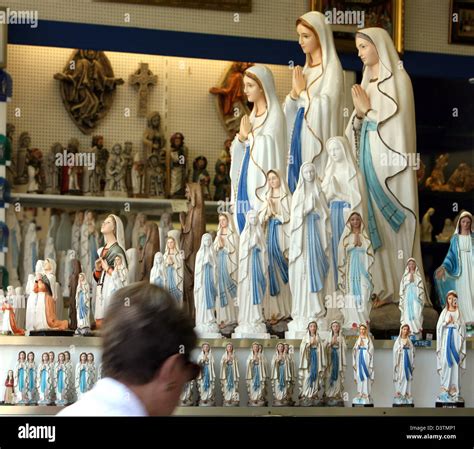 Dpa File Virgin Mary Statues Are Pictured In A Shop For Stock Photo