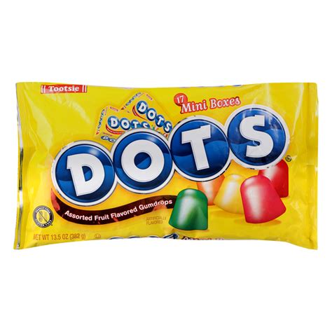 Save On Dots Candies Assorted Flavors Mini Boxes 17 Ct Order Online