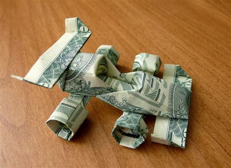 Car Origami Dollar Bill Arts And Crafts Project Ideas