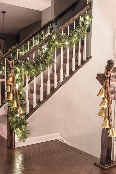 Christmas Stair Decorations Beautiful Ideas To Spruce The Holiday