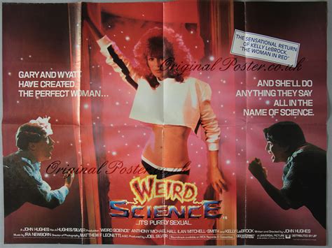 Weird Science Original Vintage Film Poster Original Poster Vintage