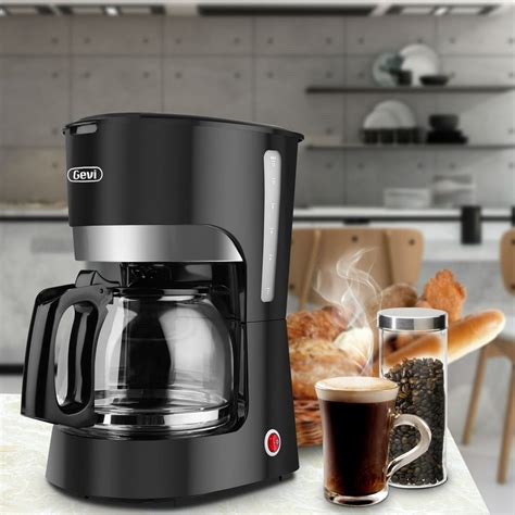 4 Cup Coffee Maker With One Touch Precision Coffeemaker With Removable