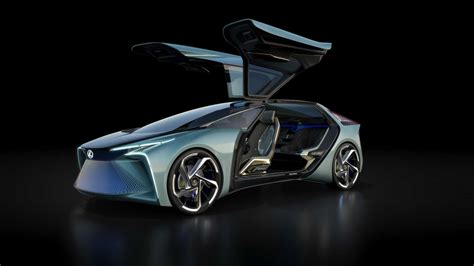 Futuristic Lexus Lf 30 Electrified Has Gullwing Doors In Wheel