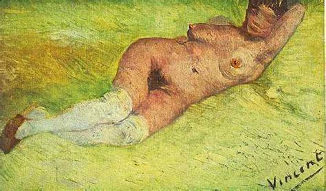 Museum Art Reproductions Nude Woman Reclining By Vincent Van Gogh