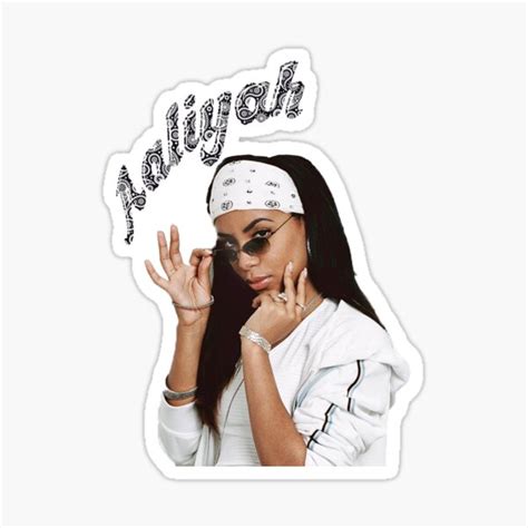 Aaliyah Stickers Redbubble