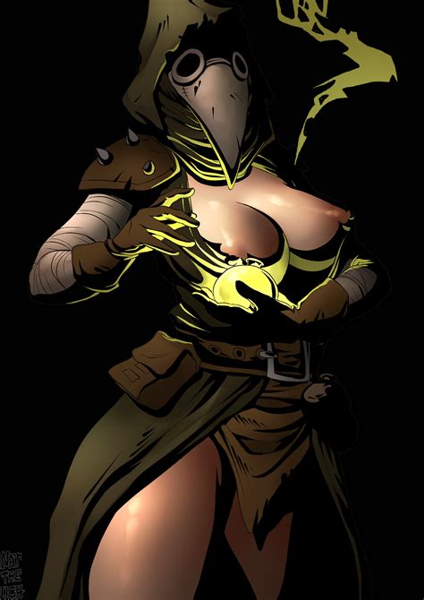 Rule 34 1girls Beak Breasts Cleavage Clothed Darkest Dungeon Female Female Only Gas Mask Mask
