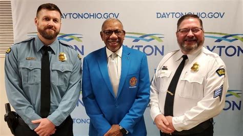 Dayton Police Department Promotes Officer And Sergeant